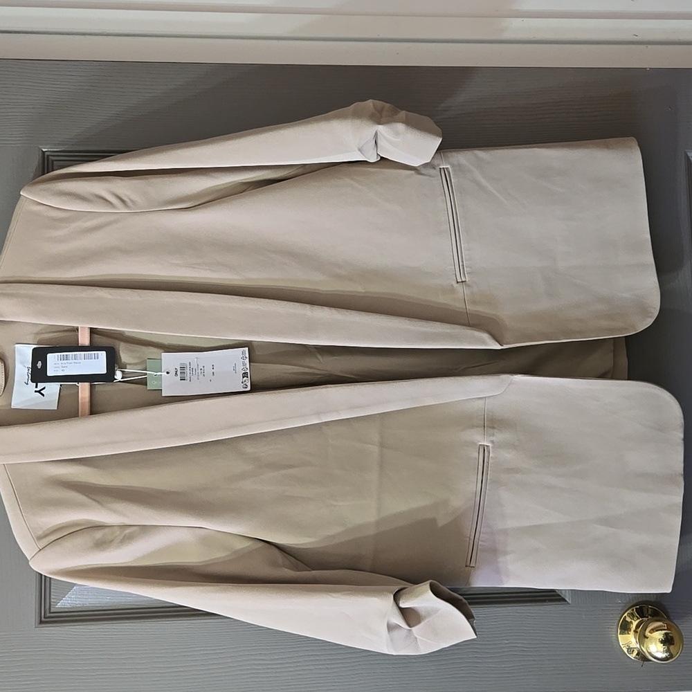 Beige Women's Blazer - Picture 2 of 6